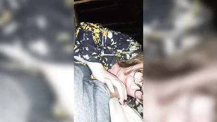Уговорил пьяную на отсос в парке